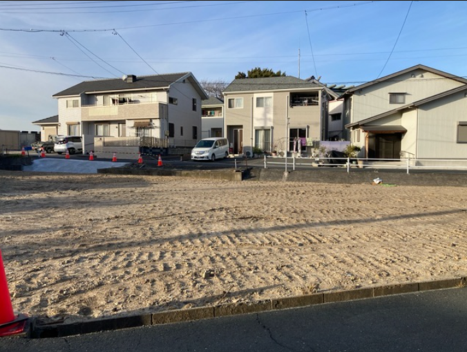 豊橋市高洲町、新築一戸建ての画像です