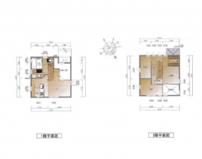 豊橋市嵩山町、中古一戸建ての間取り画像です
