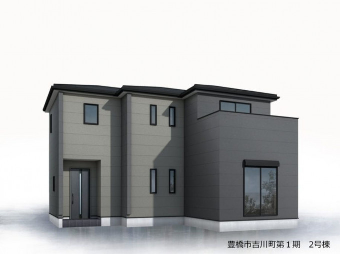 豊橋市吉川町、新築一戸建ての画像です