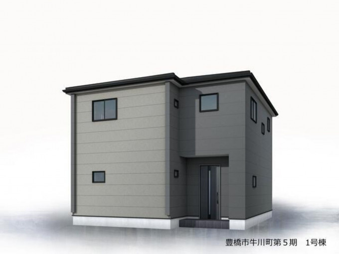 豊橋市牛川町、新築一戸建ての画像です