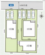 豊橋市三ノ輪町、新築一戸建ての画像です