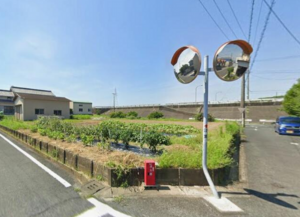 豊橋市梅薮西町、土地の画像です