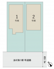 豊橋市住吉町、新築一戸建ての画像です