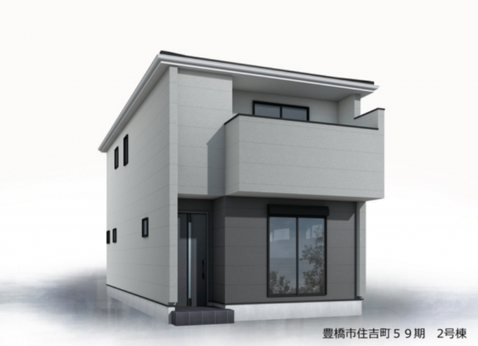豊橋市住吉町、新築一戸建ての画像です