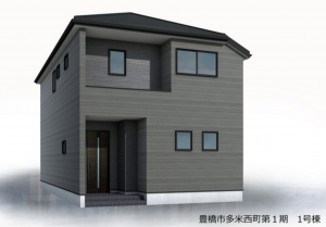 豊橋市多米、新築一戸建ての画像です