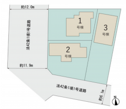 豊橋市東小鷹野、新築一戸建ての画像です