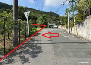 豊橋市多米町、土地の画像です