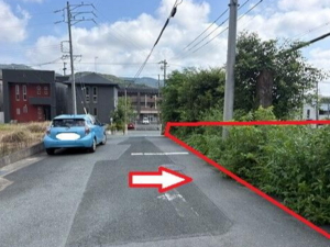 豊橋市多米町、土地の画像です