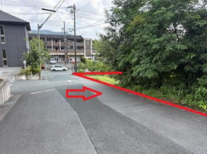 豊橋市多米町、土地の画像です