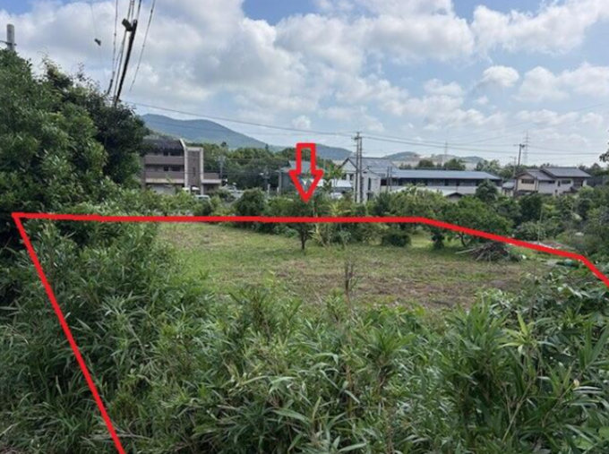 豊橋市多米町、土地の画像です