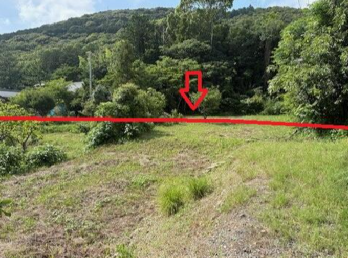 豊橋市多米町、土地の画像です