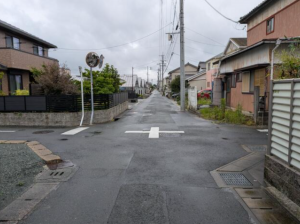 豊橋市馬見塚町、土地の画像です