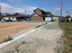 豊橋市西幸町、土地の画像です