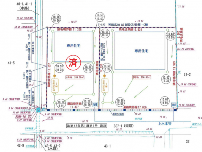 豊橋市西幸町、土地の画像です