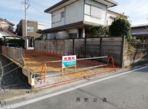 豊橋市弥生町、土地の画像です