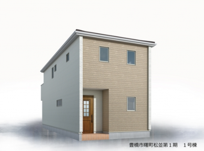 豊橋市曙町、新築一戸建ての画像です