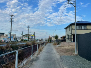 豊橋市牛川町、土地の画像です