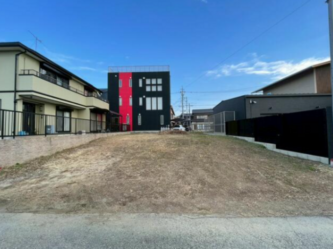 豊橋市牛川町、土地の画像です
