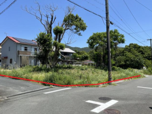 豊橋市大脇町、土地の画像です
