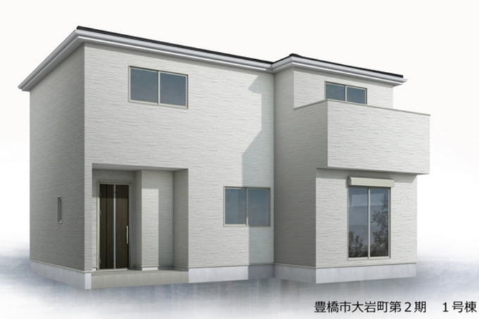 豊橋市大岩町、新築一戸建ての画像です