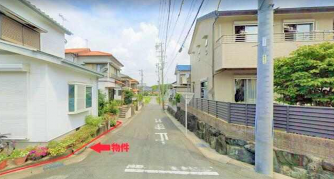 豊橋市仁連木町、土地の画像です