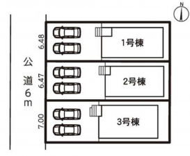 豊橋市中岩田、新築一戸建ての画像です