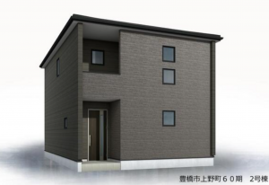 豊橋市上野町、新築一戸建ての画像です