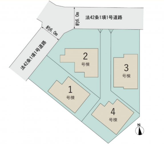 豊橋市東小鷹野、新築一戸建ての画像です