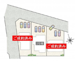 豊橋市飯村、新築一戸建ての画像です