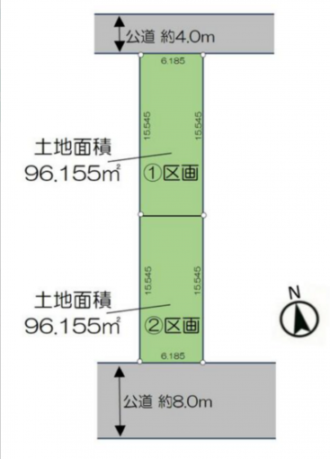 豊橋市曲尺手町、土地の画像です