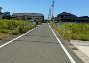 豊橋市佐藤町、土地の画像です