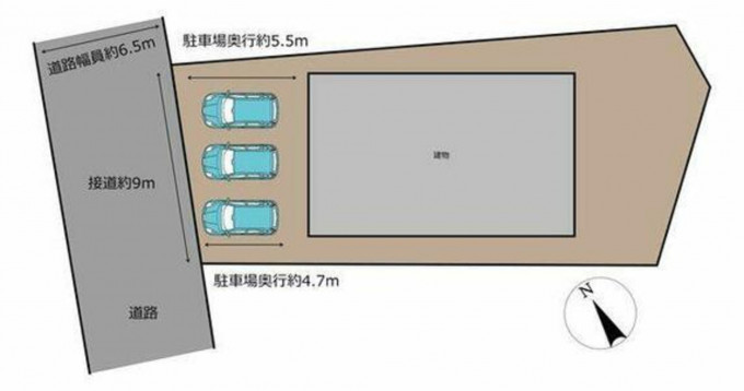 豊橋市岩屋町、中古一戸建ての画像です
