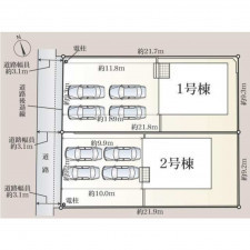 豊橋市北島町、新築一戸建ての画像です
