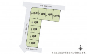 豊橋市東岩田、新築一戸建ての画像です