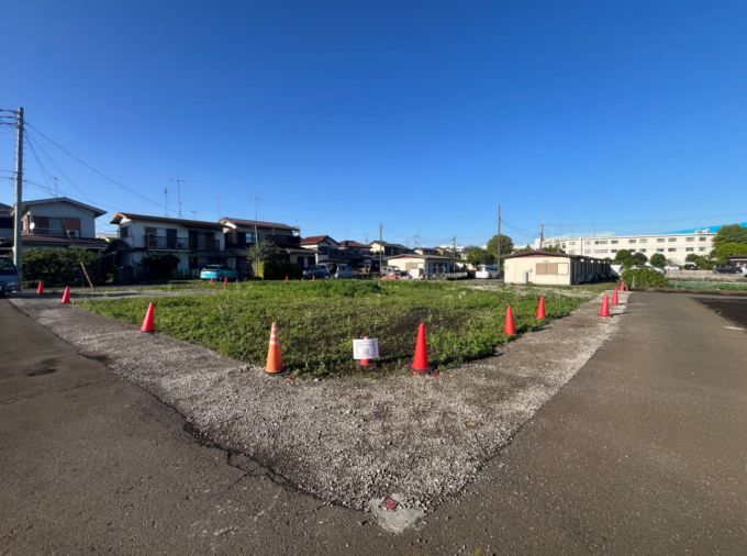 相模原市中央区田名、土地の外観画像です