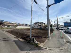 相模原市緑区久保沢、土地の外観画像です