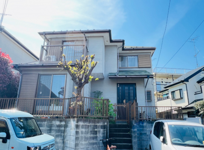 相模原市中央区淵野辺本町、中古一戸建ての外観画像です