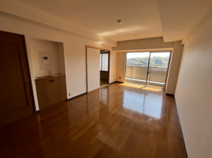 相模原市中央区水郷田名、中古マンションの居間画像です