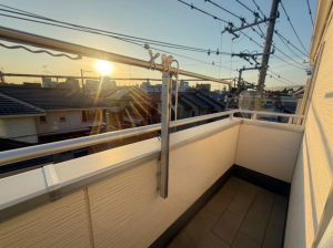 相模原市中央区淵野辺、中古一戸建てのバルコニー画像です