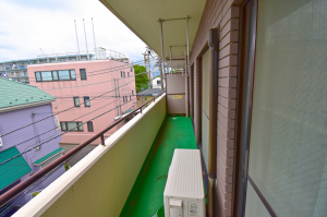 相模原市中央区すすきの町、中古マンションのバルコニー画像です