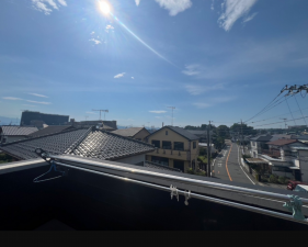 相模原市中央区上溝、中古一戸建てのバルコニー画像です
