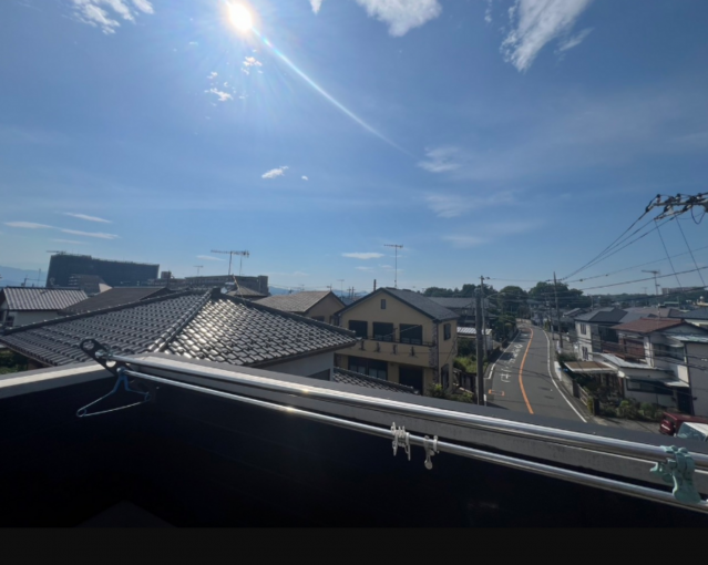 相模原市中央区上溝、中古一戸建てのバルコニー画像です