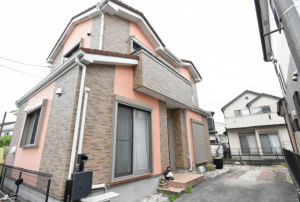 相模原市中央区田名、中古一戸建ての外観画像です