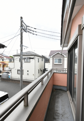 相模原市中央区田名、中古一戸建てのバルコニー画像です
