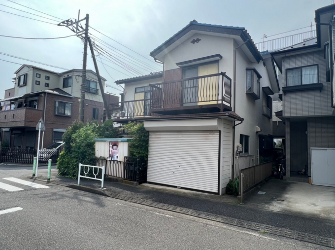相模原市中央区並木、土地の前面道路を含む現地写真画像です