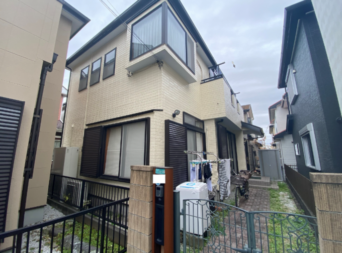 相模原市中央区横山台、中古一戸建ての外観画像です