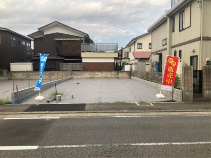 相模原市中央区由野台、新築一戸建ての外観画像です