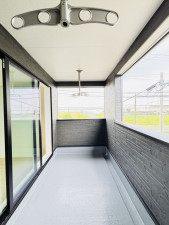 相模原市中央区上矢部、新築一戸建てのバルコニー画像です