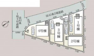 相模原市中央区上矢部、新築一戸建ての画像です