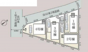 相模原市中央区上矢部、新築一戸建ての画像です